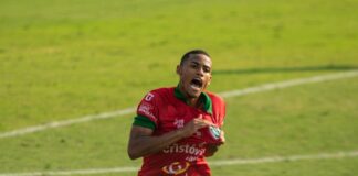 Patrick balançou as redes contra o Santo André