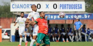Ermínio em ação contra o Cianorte