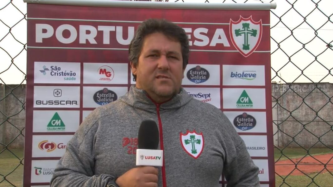 Marchiori em entrevista coletiva após empate com o Cianorte