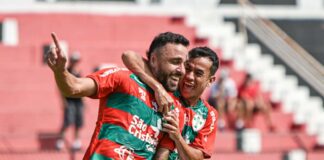 Caio Mancha marcou duas vezes contra o Primavera