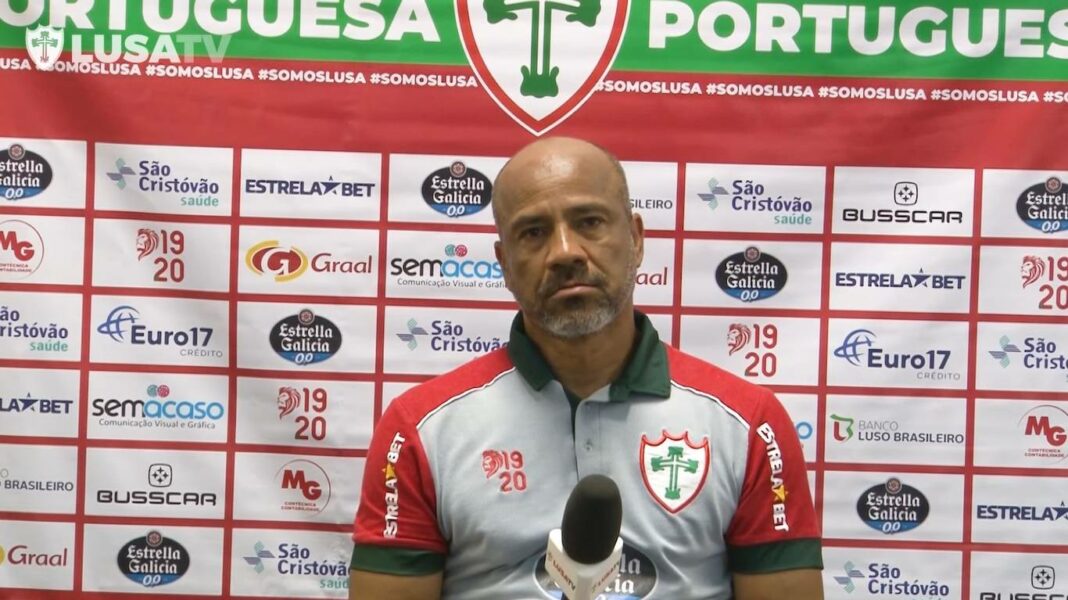 Sérgio Soares em coletiva após empate com o Oeste