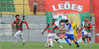 Jogo entre Portuguesa e São José, no Canindé