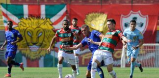 Adriano Jr e Marzagão contra o São Caetano