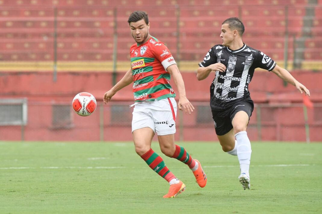 Cristiano em campo contra o Votuporanguense