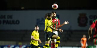 Jogo entre Portuguesa e São Bernardo