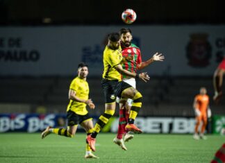 Jogo entre Portuguesa e São Bernardo