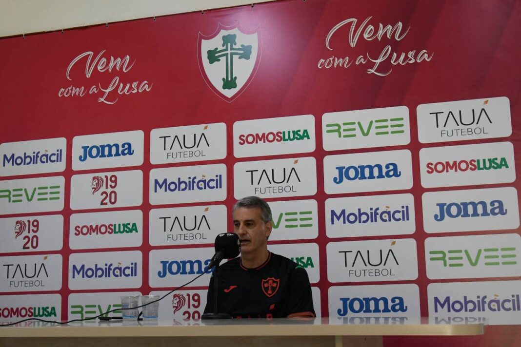 brougeois conversa imprensa Presidente da SAF fala com jornalistas no CT da Lusa