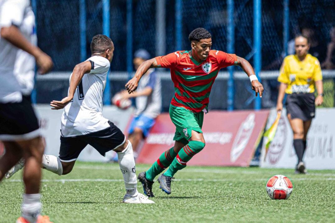 lusa perde sao bernardo sub-20 Sub-20 da Lusa contra o EC São Bernardo