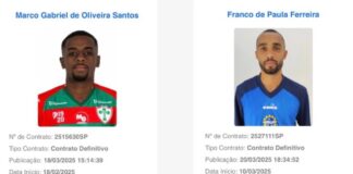 Marco e Franco renovam com a Portuguesa