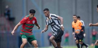 Portuguesa x Santos pela Copa Ibrachina Sub-20