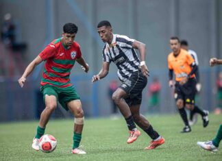 Portuguesa x Santos pela Copa Ibrachina Sub-20