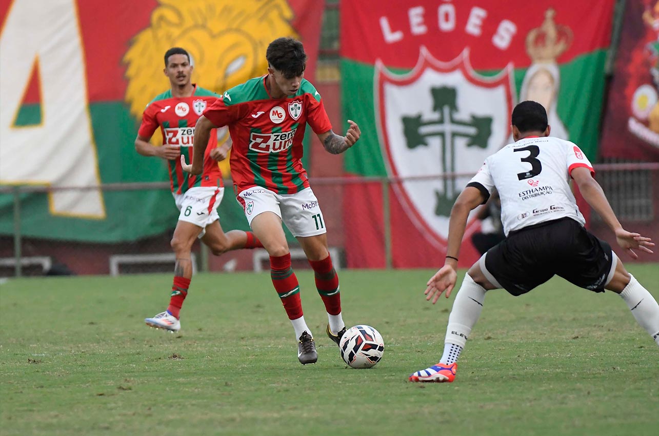 Confira as estatísticas de Portuguesa 2 x 1 Pouso Alegre-MG