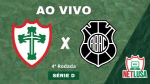 AO VIVO: Acompanhe Portuguesa x Rio Branco-ES