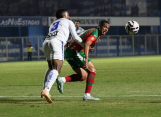 Portuguesa perde para o Água Santa