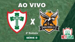 AO VIVO: Acompanhe Portuguesa x Nova Iguaçu-RJ