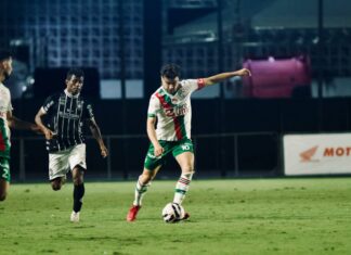 Cristiano defende a Lusa contra o Rio Branco-ES