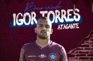 Igor Torres é anunciado pelo Caxias-RS como reforço para a Série C