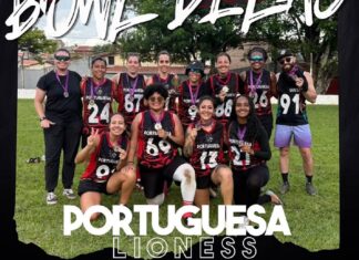 Portuguesa Lioness conquista título do Bowl Delas em Sorocaba