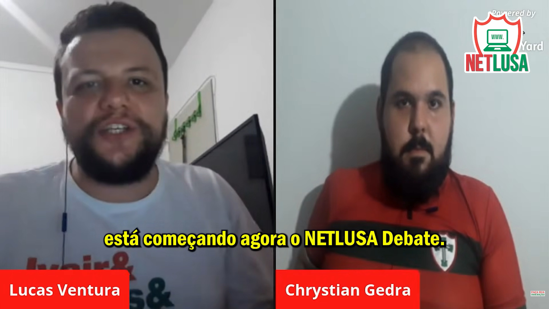 Canal do NETLUSA no YouTube