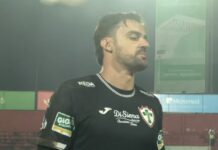 Bruno Bertinato valoriza classificação e defesa de pênalti após goleada da Lusa