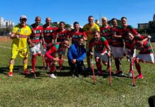 Lusa encerra participação no Brasileiro de Futebol de Amputados em sétimo lugar